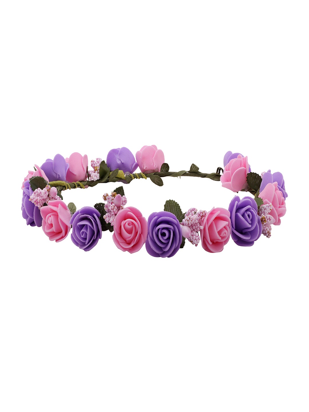 

Sanjog Girls Embellished Tiara, Purple