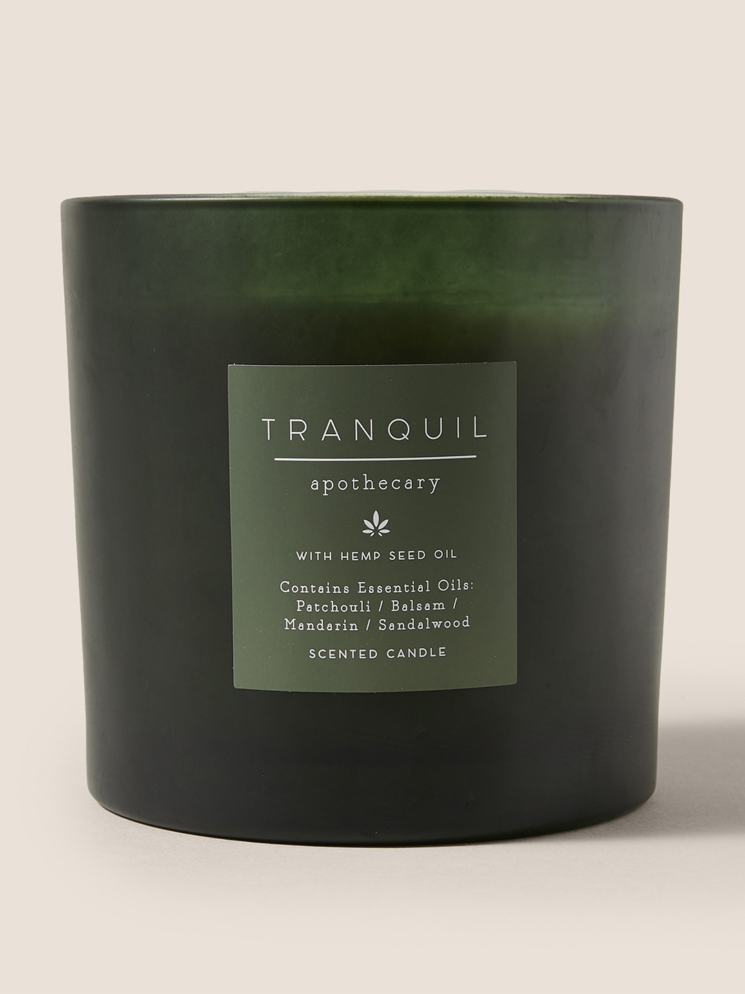 

Marks & Spencer Tranquil Scented Candle, Green