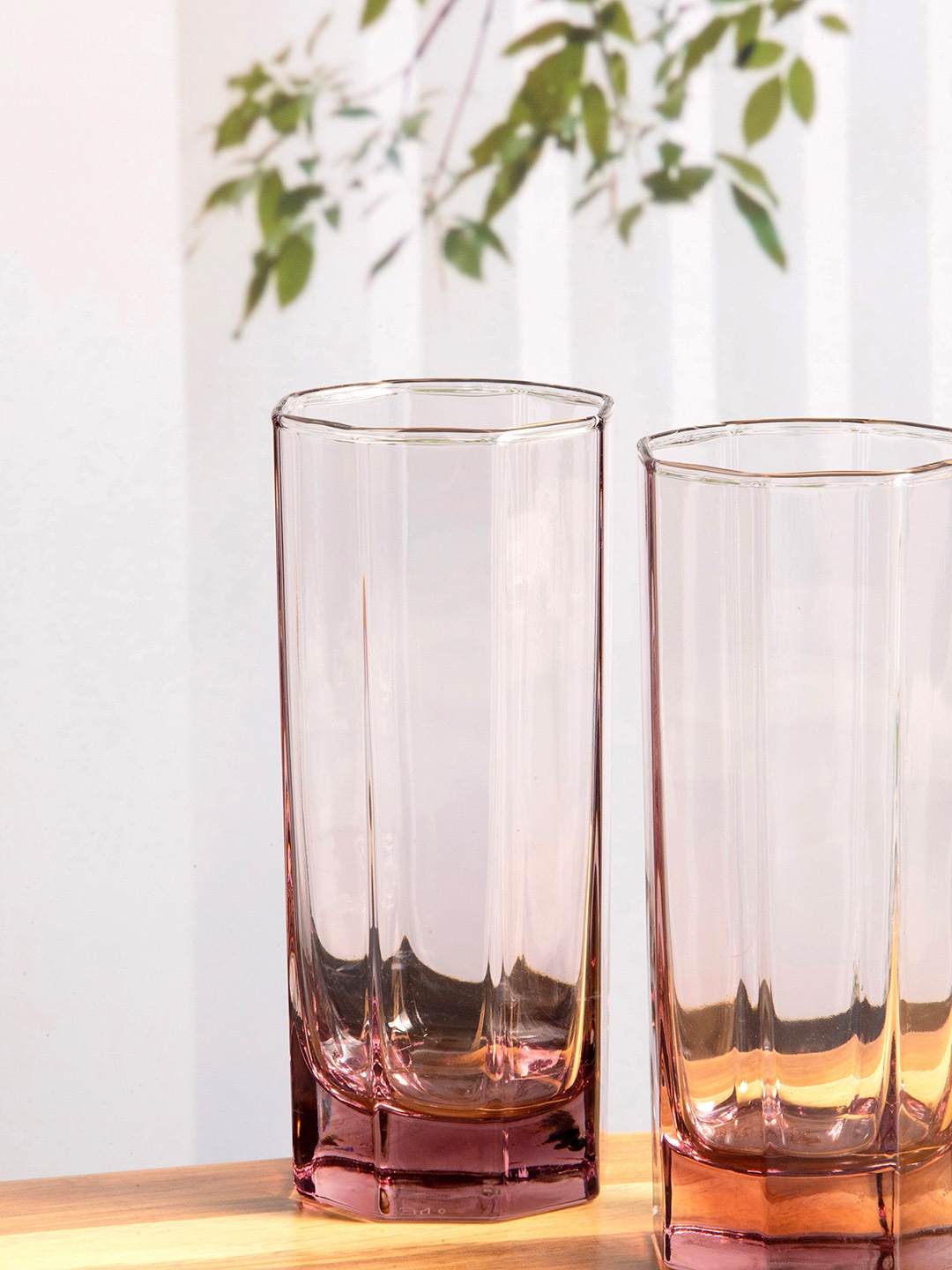 

Luminarc Maroon Set of 6 Glass Tumblers 280ml each