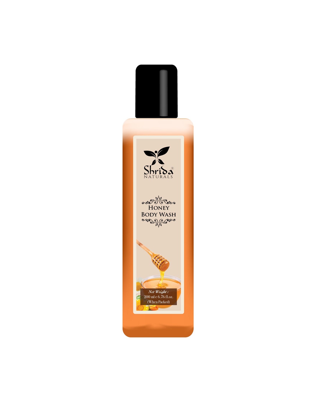 

Shrida Honey Body Wash 200 ml, Brown