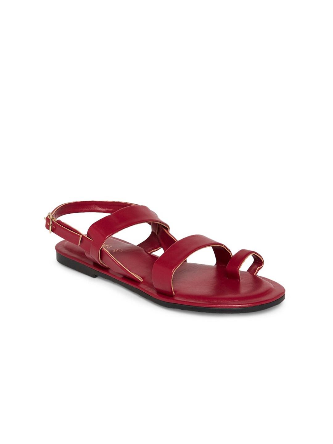 Pantaloons Junior Girls Maroon Open Toe Flats