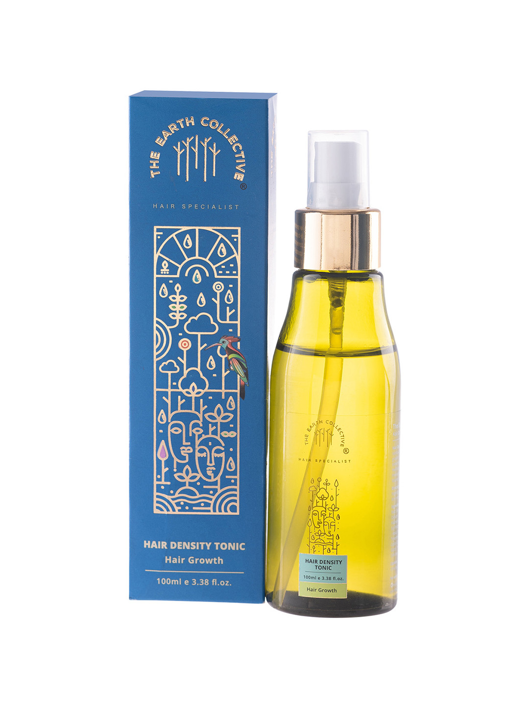 

The Earth Collective Hair Density Tonic For Hair Growth - 100ml, Blue