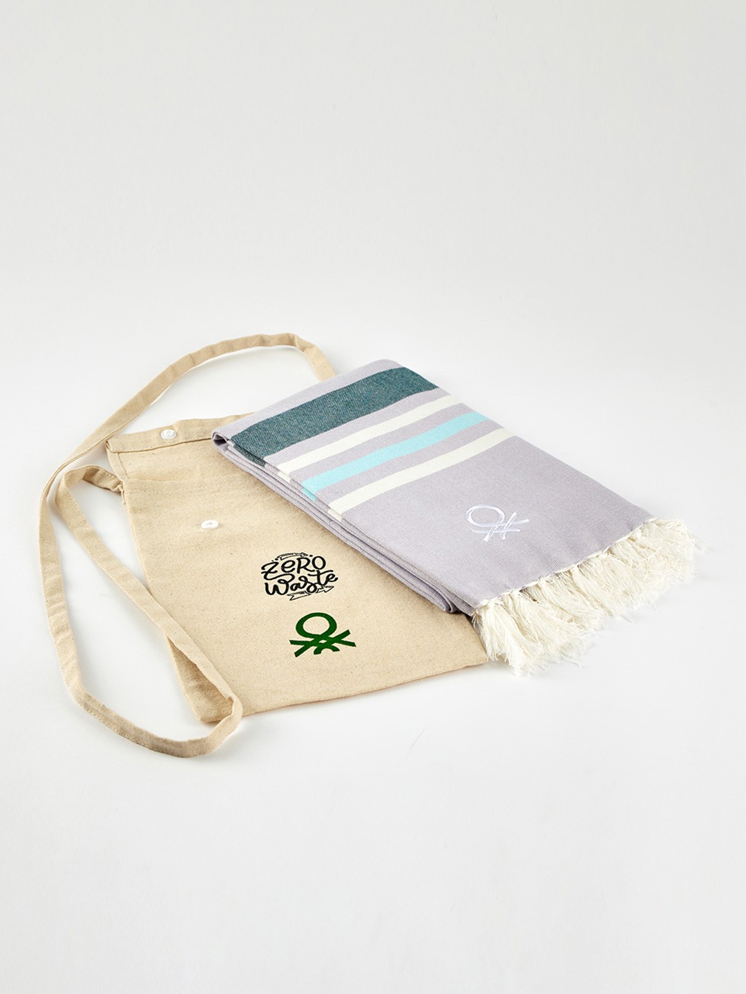 

United Colors of Benetton Lavender Boutique Bamboo Hammam Towel, Purple