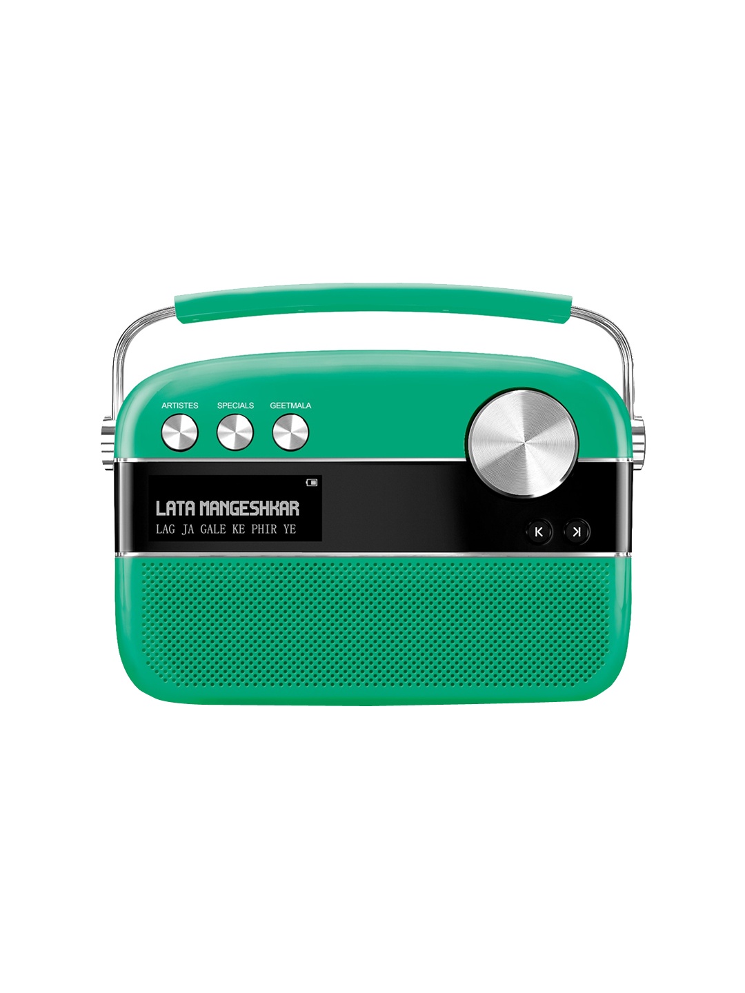 

Saregama Carvaan Premium Hindi - Music Player with 5000 Preloaded Songs - Forest Green