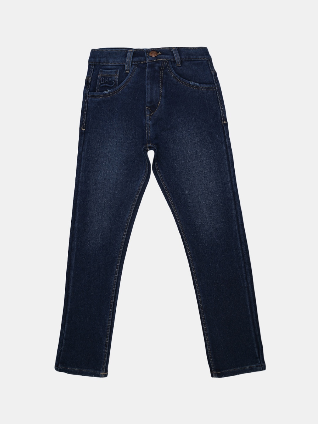V-Mart Boys Light Fade Jeans, Blue