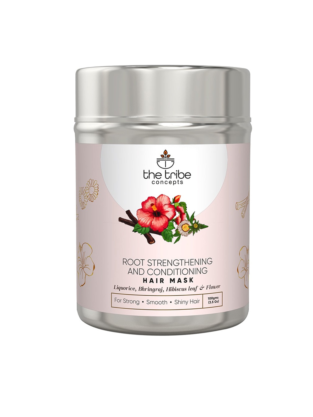 

The Tribe Concepts Root Strengthening & Conditioning Hair Mask 100g, Peach