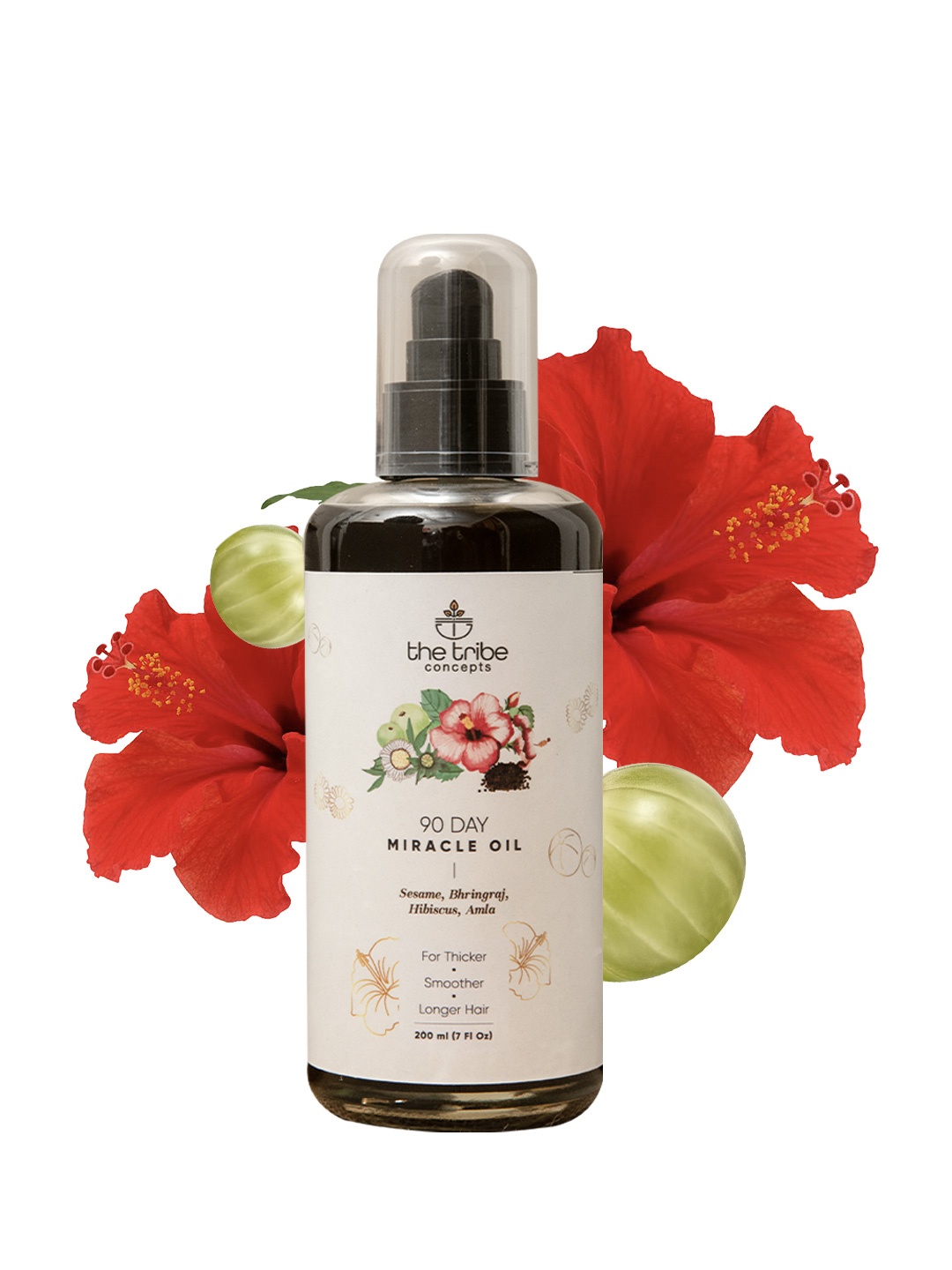 

The Tribe Concepts 90 Day Miracle Hair Oil, Peach