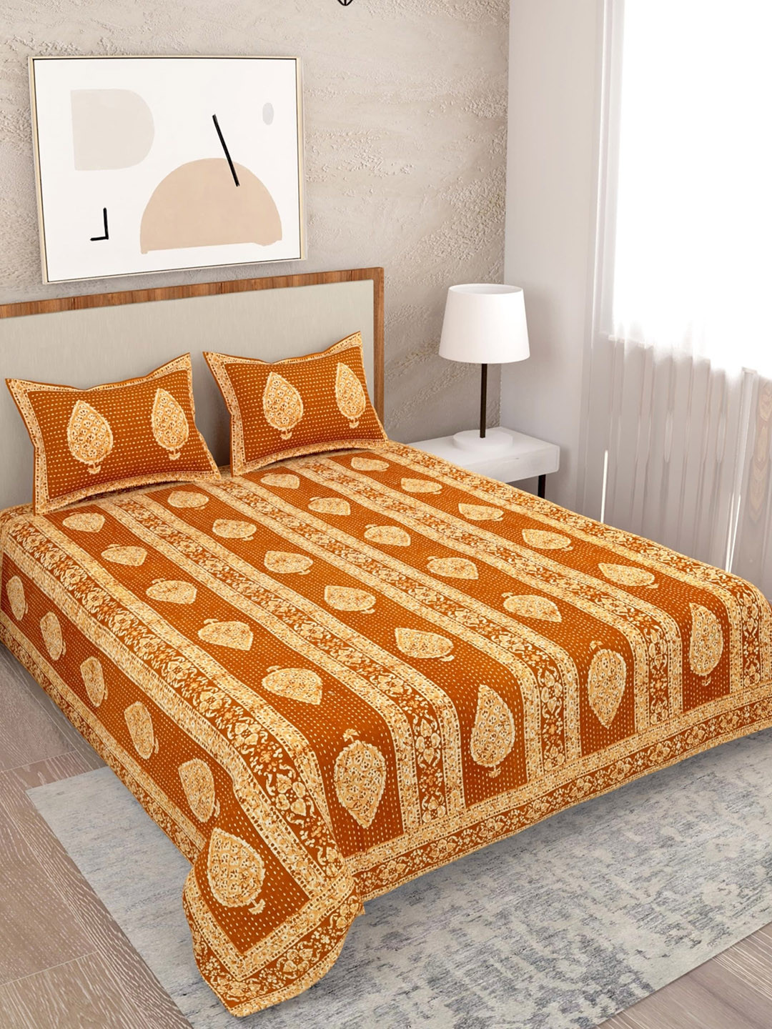 

Salona Bichona Unisex Yellow Bedsheets