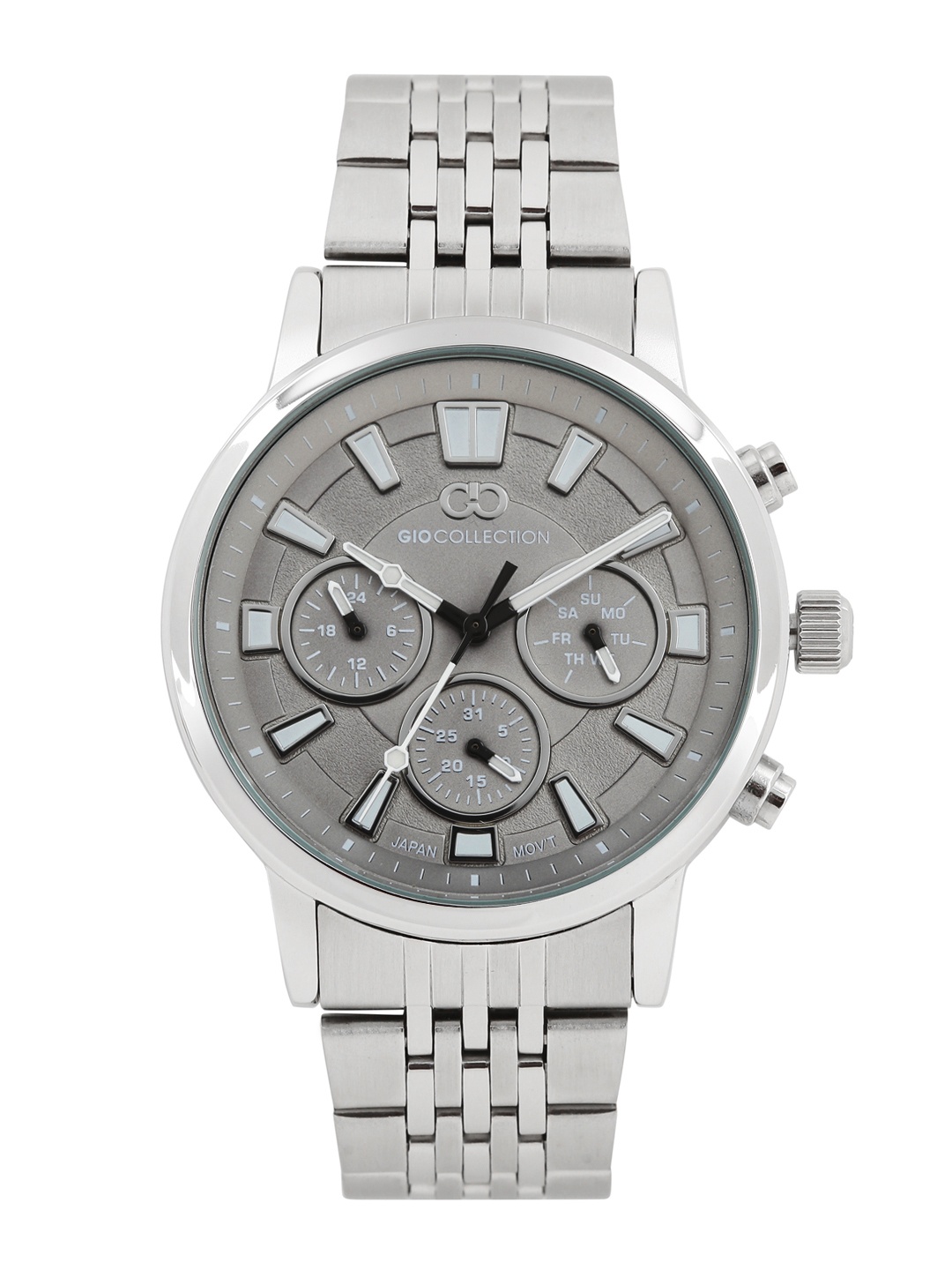 

GIO COLLECTION Men Grey Analogue Watch G1025-33