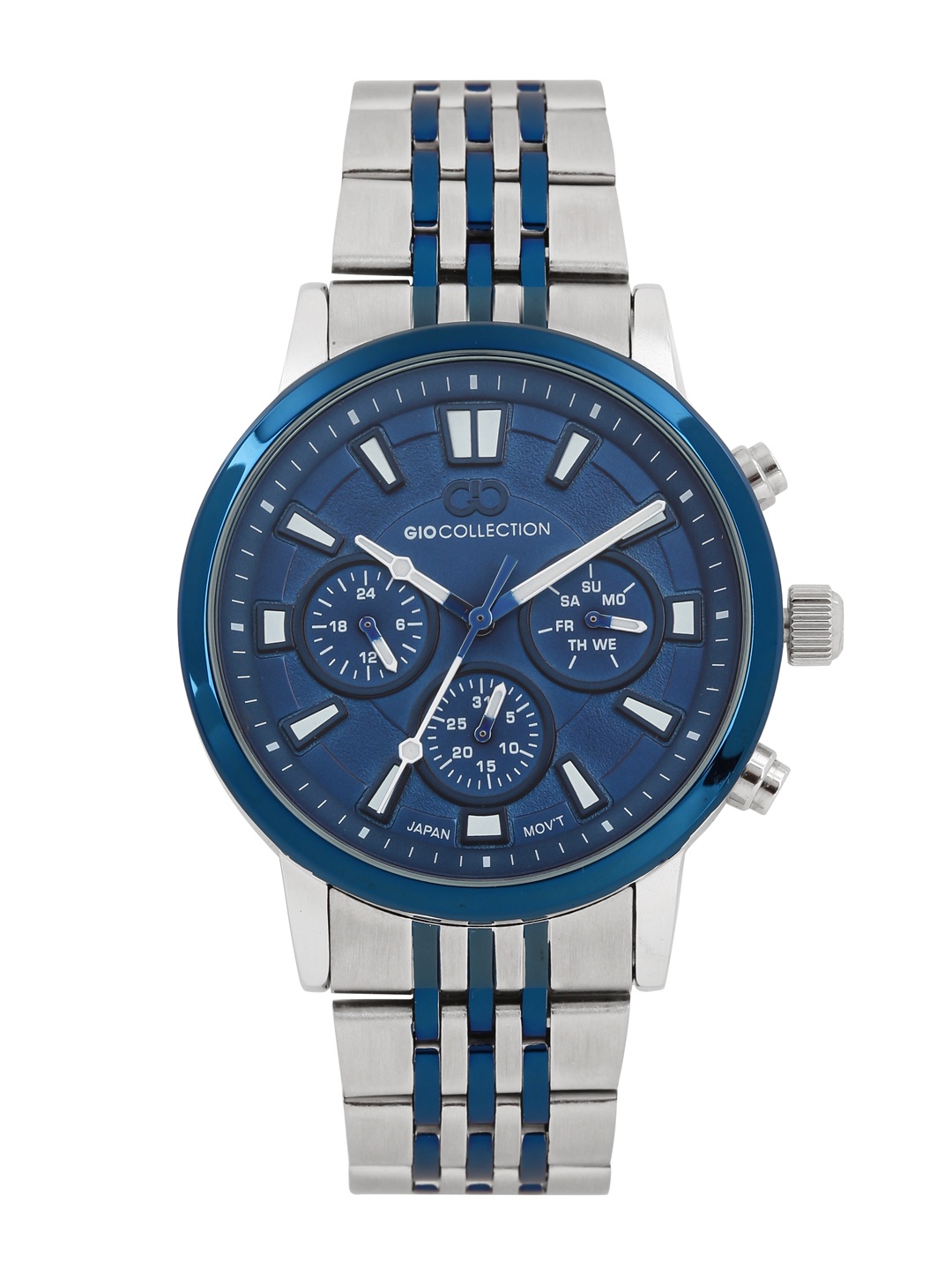 

GIO COLLECTION Men Blue Analogue Watch G1025-55
