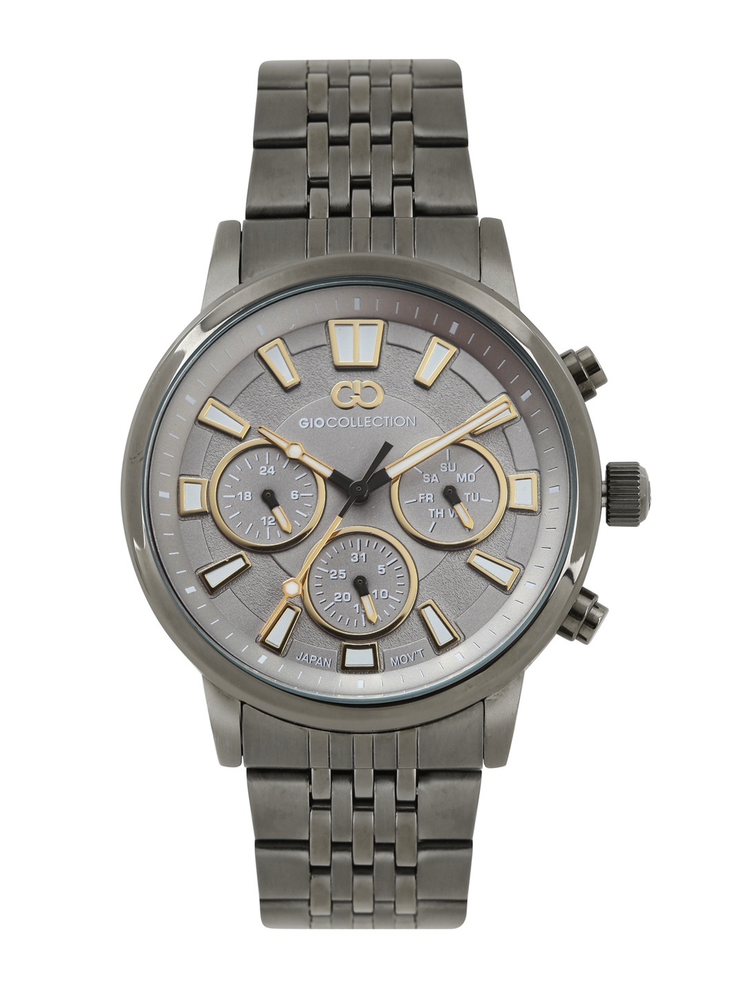 

GIO COLLECTION Men Grey Multi-Function Analogue Watch G1025-00