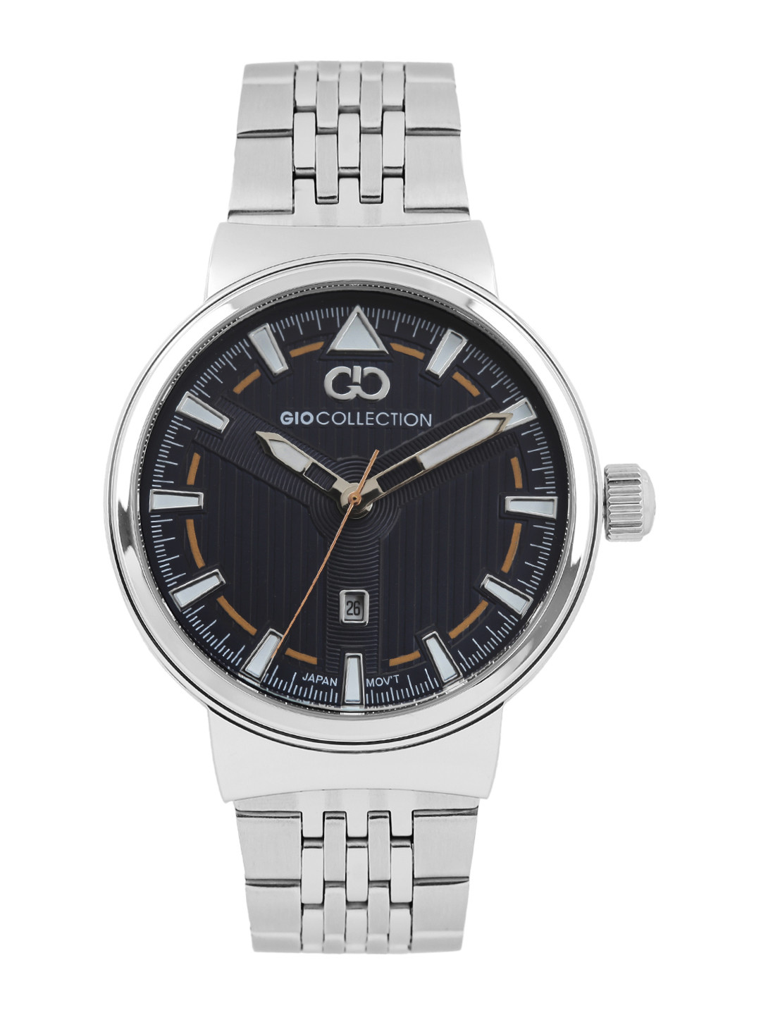 

GIO COLLECTION Men Navy Blue Analogue Watch G1029-22