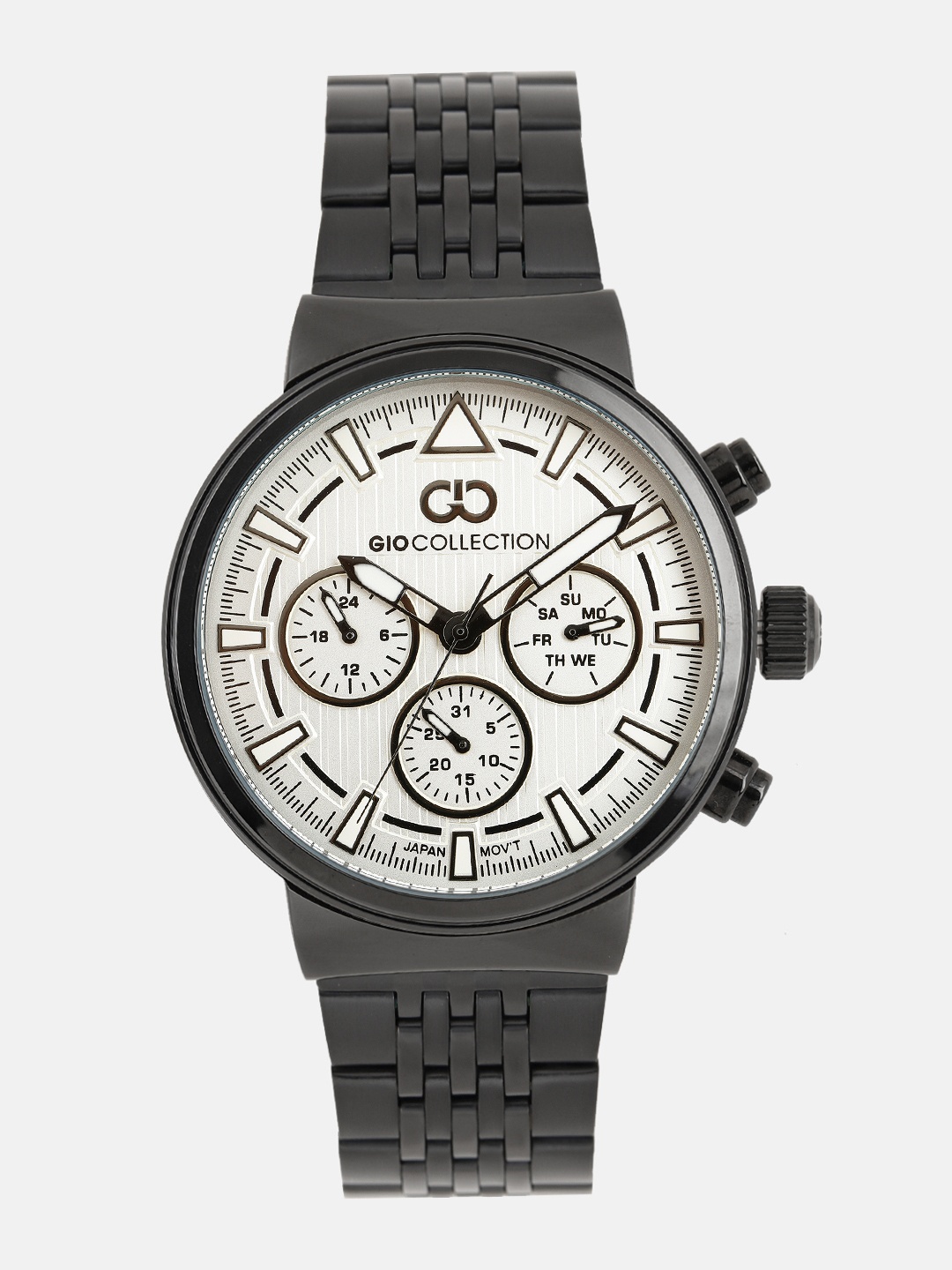 

GIO COLLECTION Men Silver-Toned Analogue Watch G1031