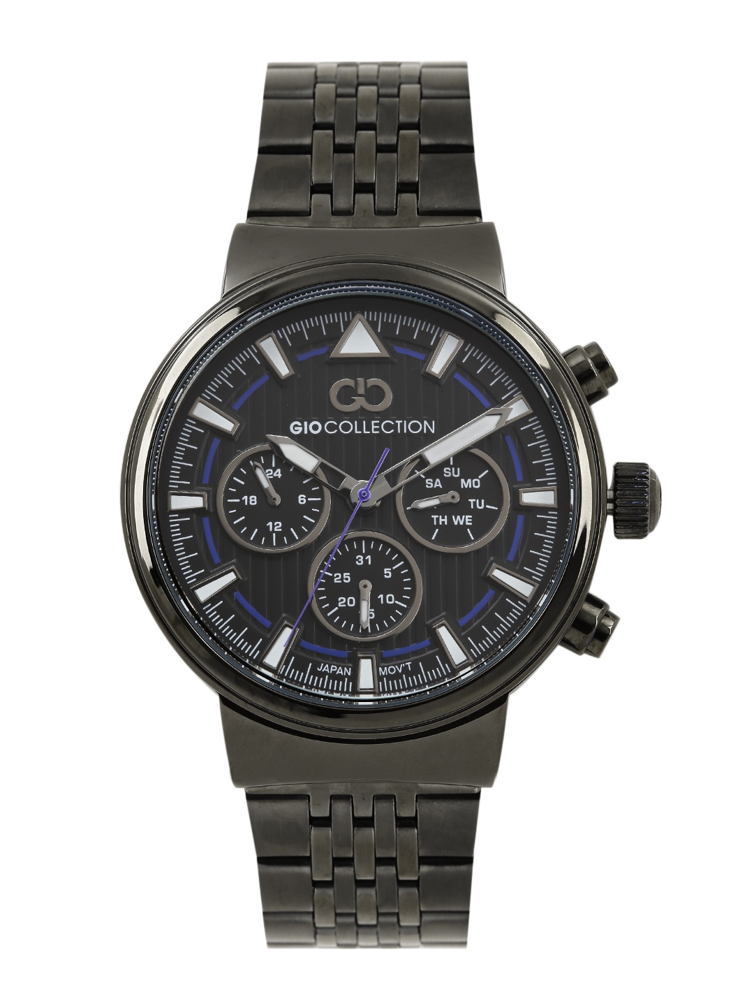 

GIO COLLECTION Men Black Multifunction Analogue Watch G1031-44