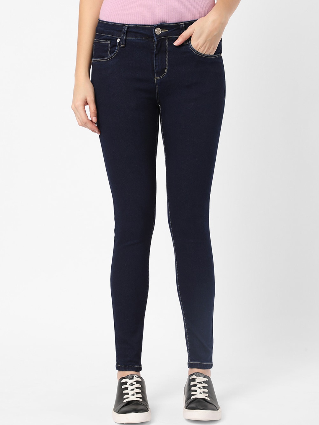 

R&B Women Blue Skinny Fit Jeans