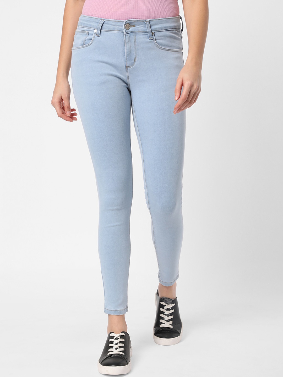 

R&B Women Blue Skinny Fit Jeans