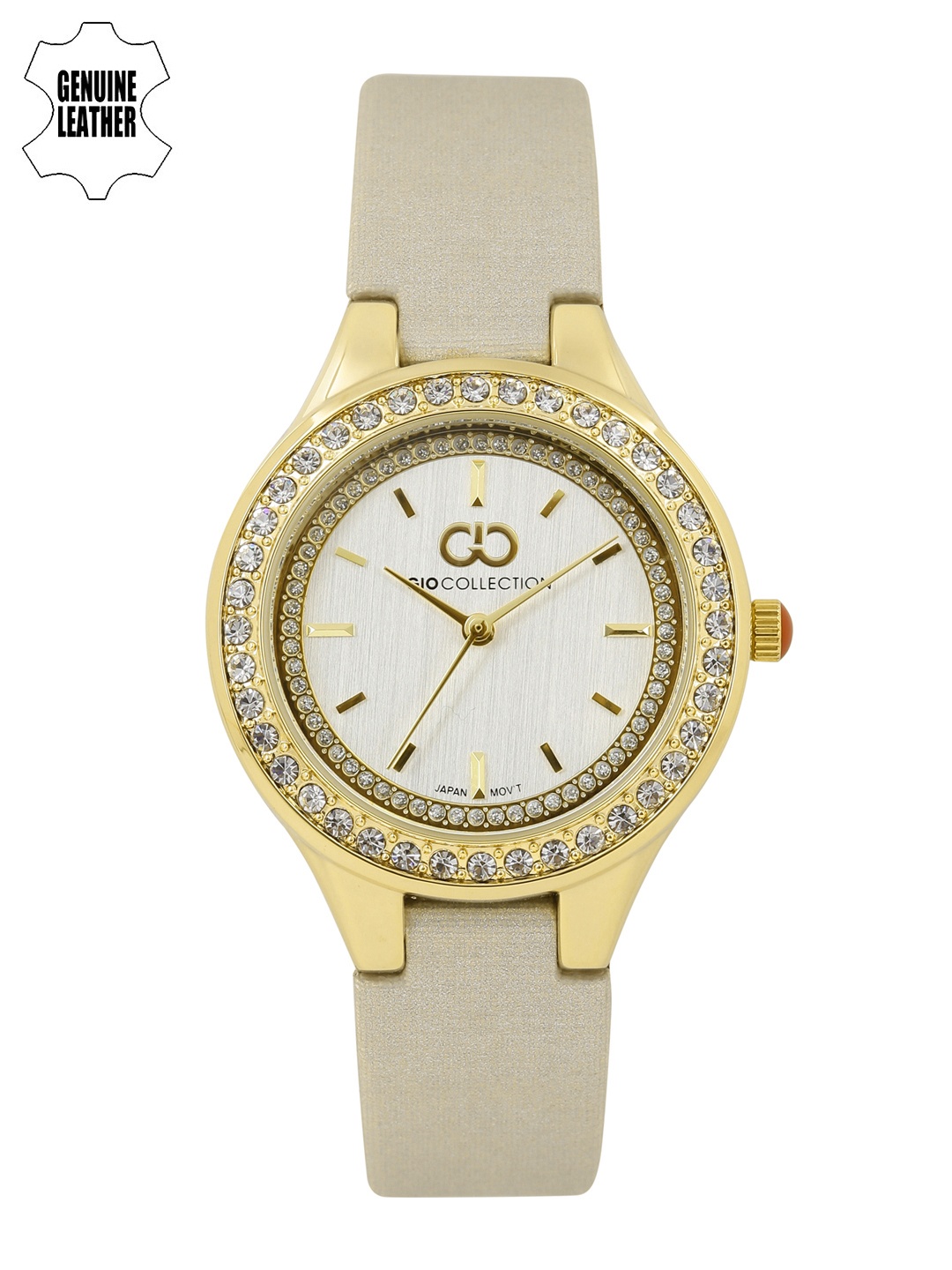 

GIO COLLECTION Women Silver-Toned Analogue Watch G2030-02