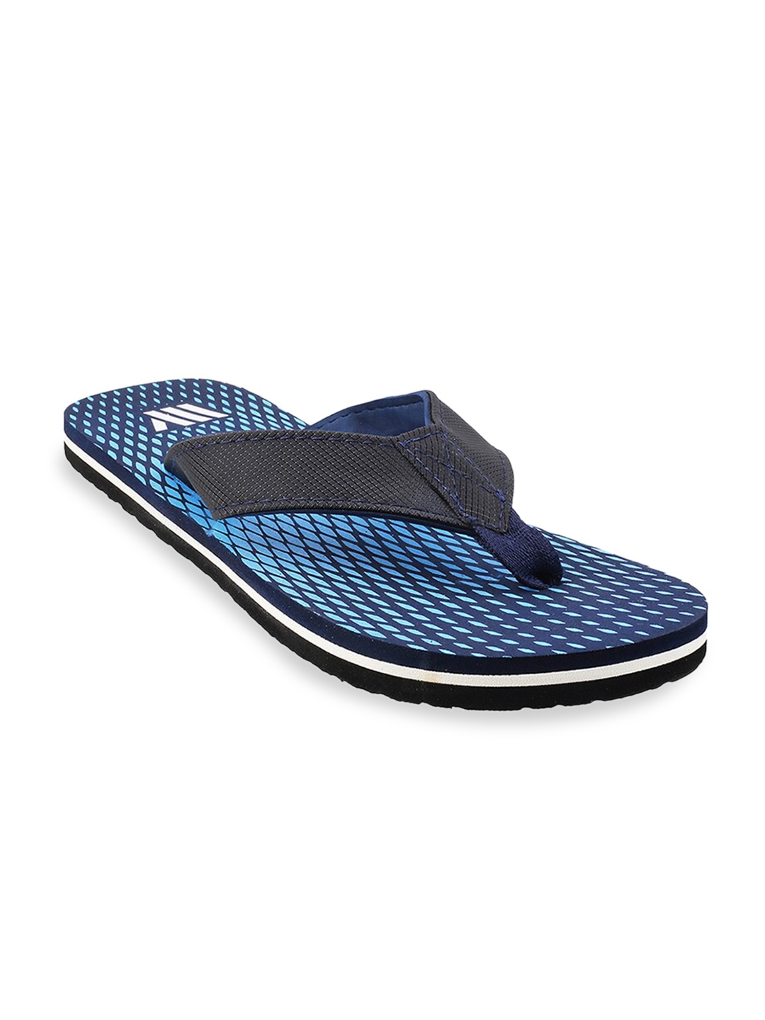 

WALKWAY by Metro Men Printed Thong Flip-Flops, Blue