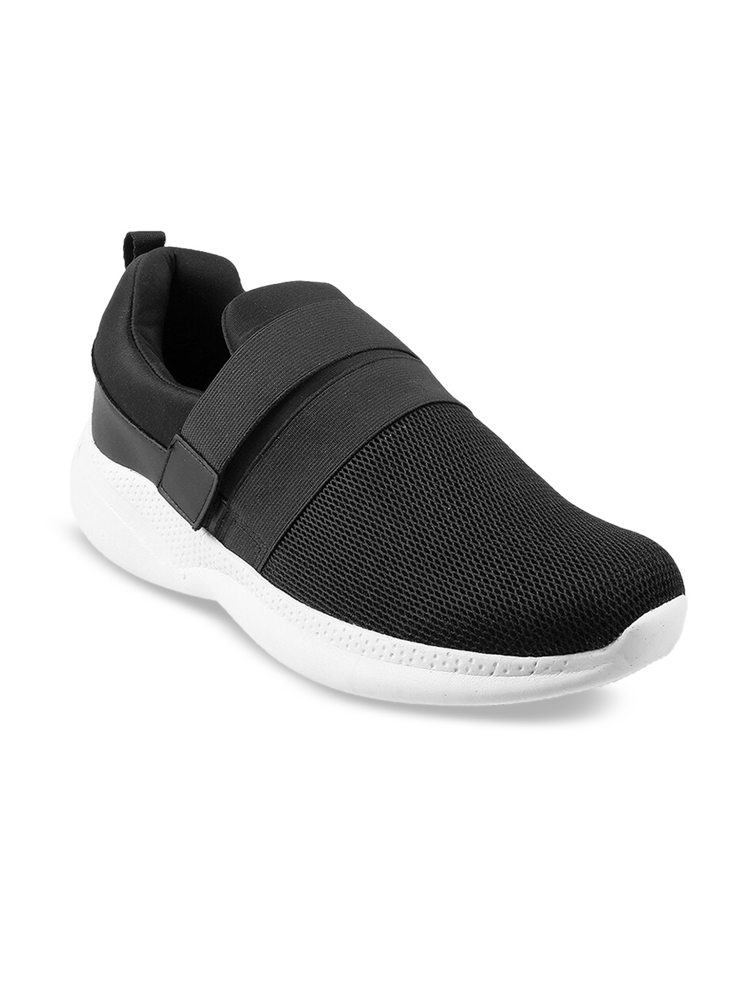 

WALKWAY by Metro Men Black Textured Sneakers