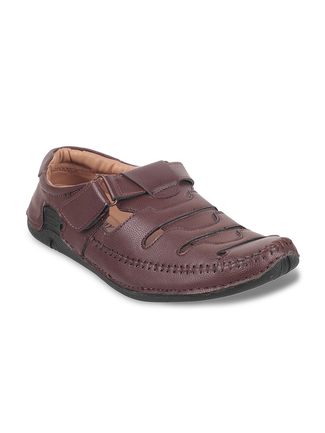 

WALKWAY by Metro Men Shoe-Style Sandals, Brown