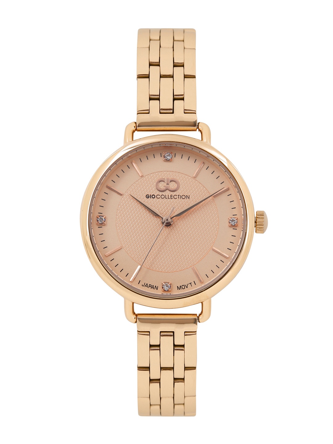 

GIO COLLECTION Women Rose Gold-Toned Analogue Watch G2038