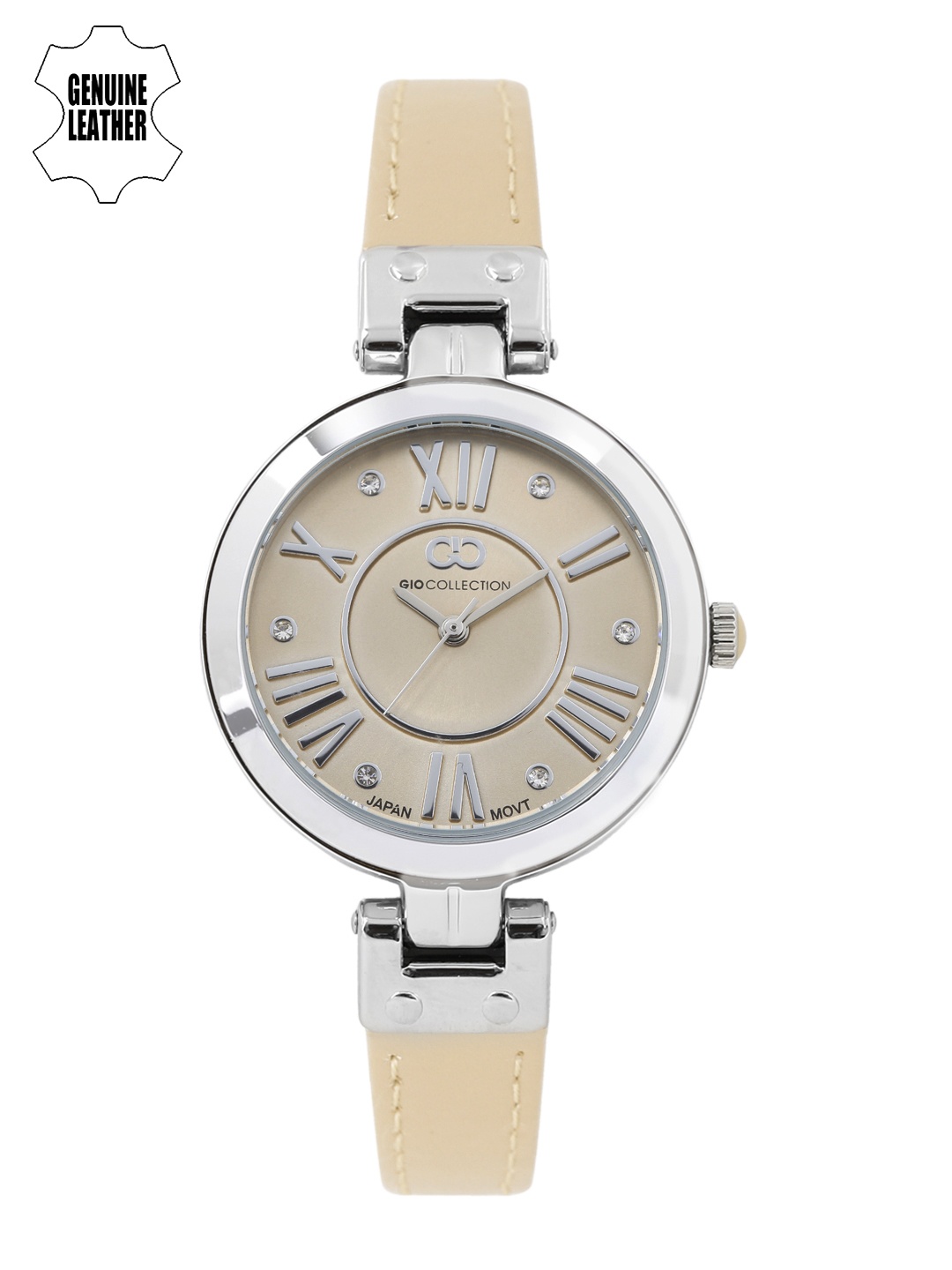 

GIO COLLECTION Women Muted Gold-Toned Analogue Watch G2039