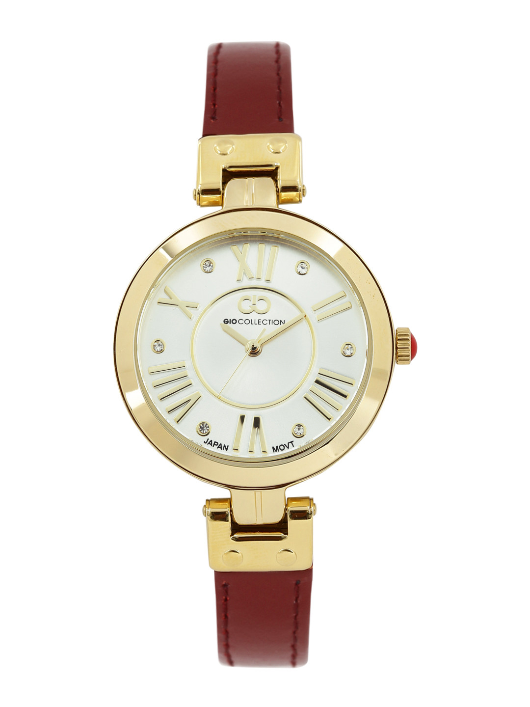 

GIO COLLECTION Women Silver-Toned Analogue Watch G2039