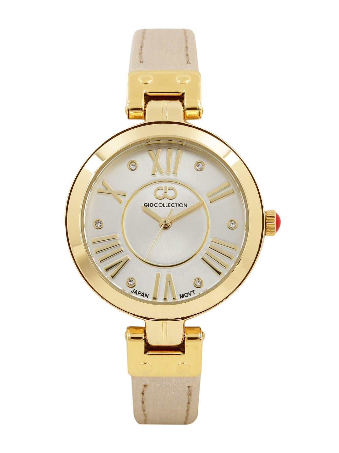 

GIO COLLECTION Women Silver-Toned Analogue Watch G2039-06