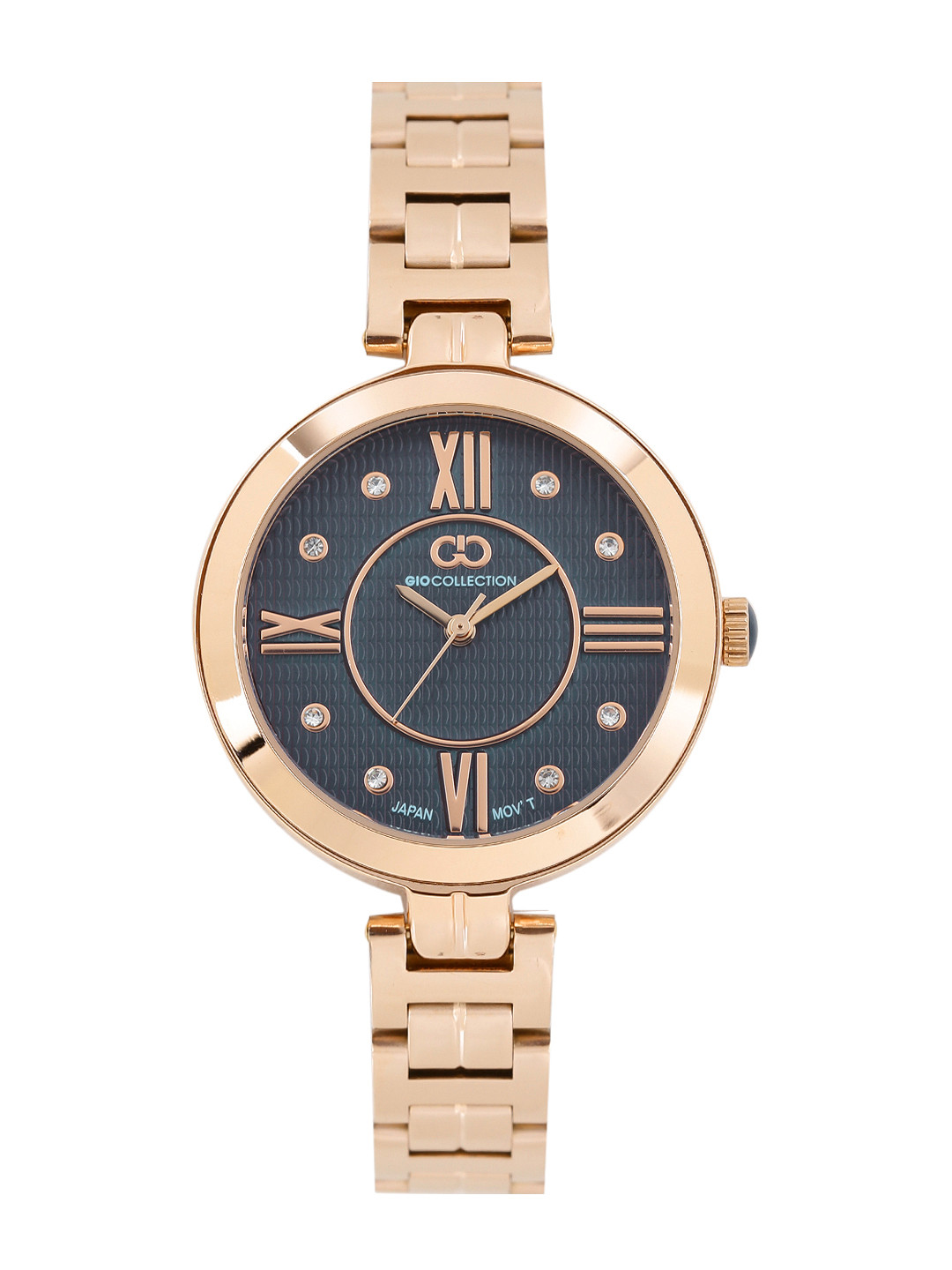

GIO COLLECTION Women Navy Blue Analogue Watch G2040