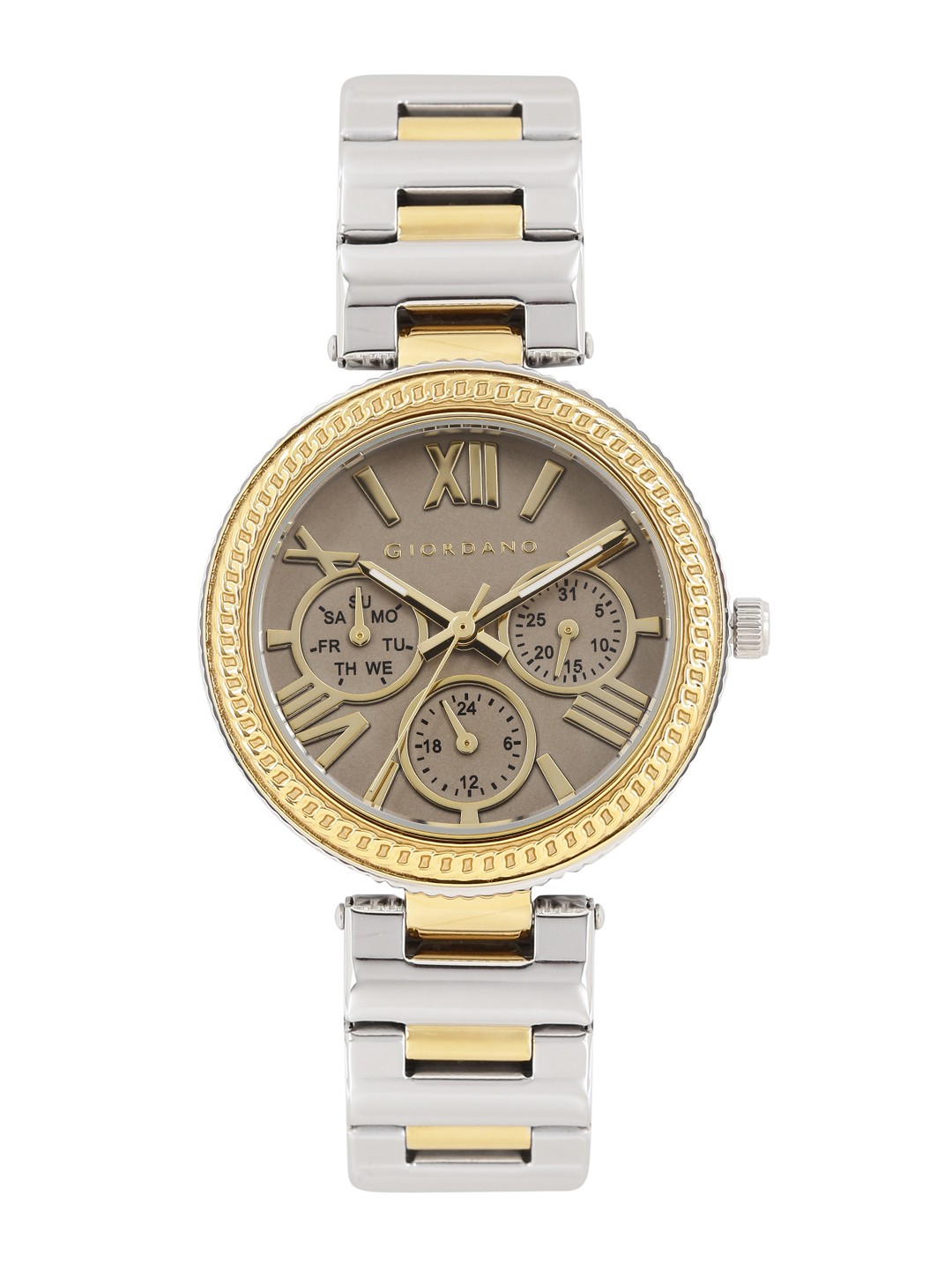 

GIORDANO Women Grey Multifunction Analogue Watch 2817-11