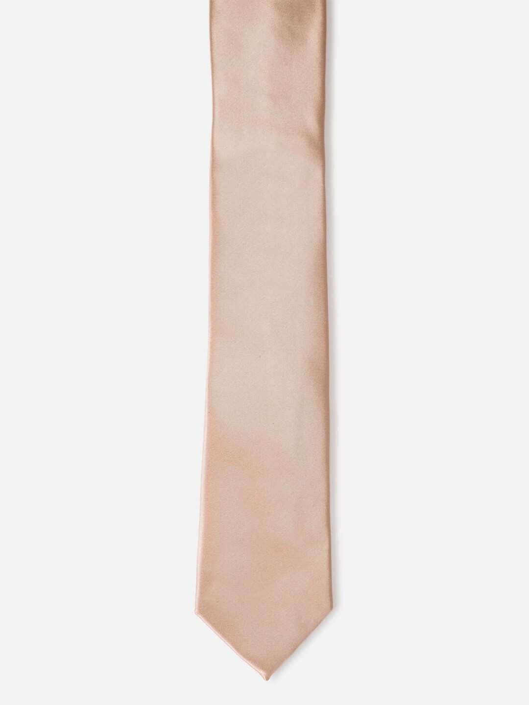 

Louis Philippe Men Peach-Coloured Broad Tie