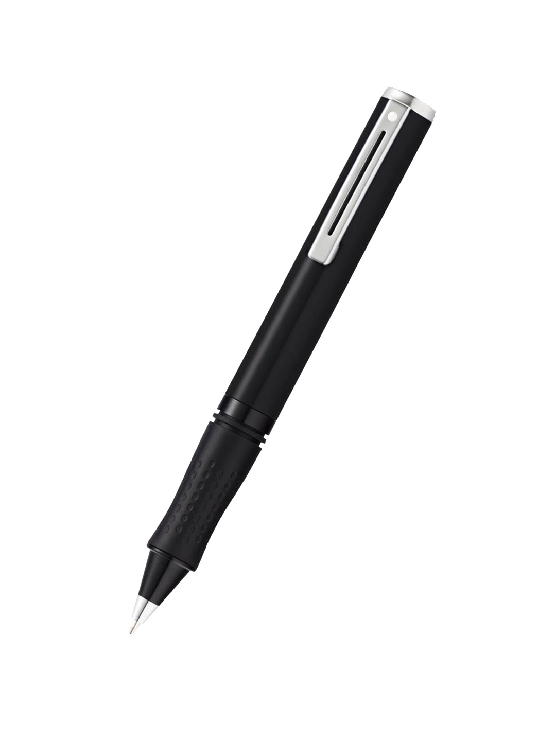 

Black with Chrome Plated Trim 9205 Pop Ballpoint Pen, Silver