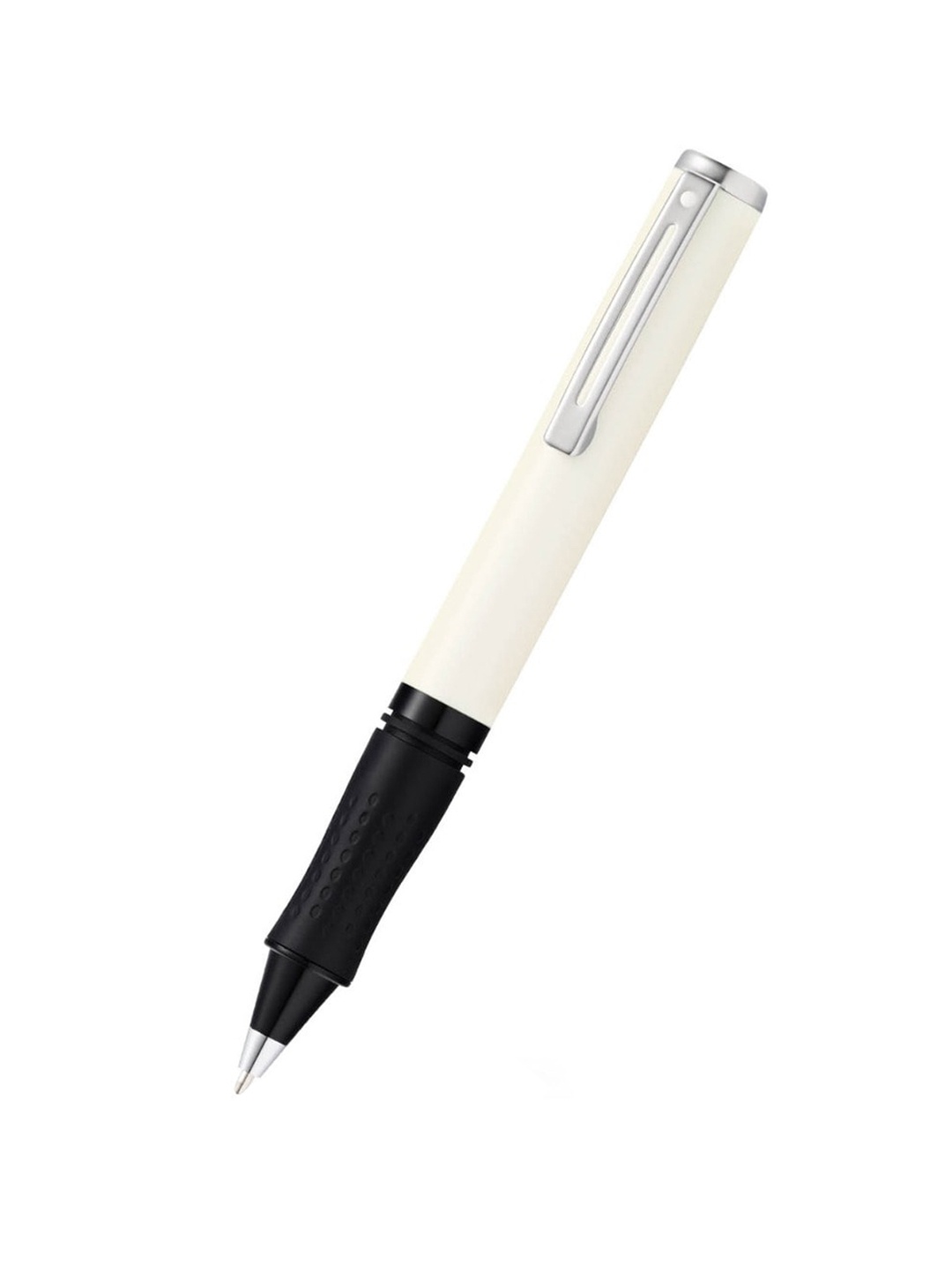 

Sheaffer White with Chrome Plated Trim 9206 Pop Ballpoint Pen