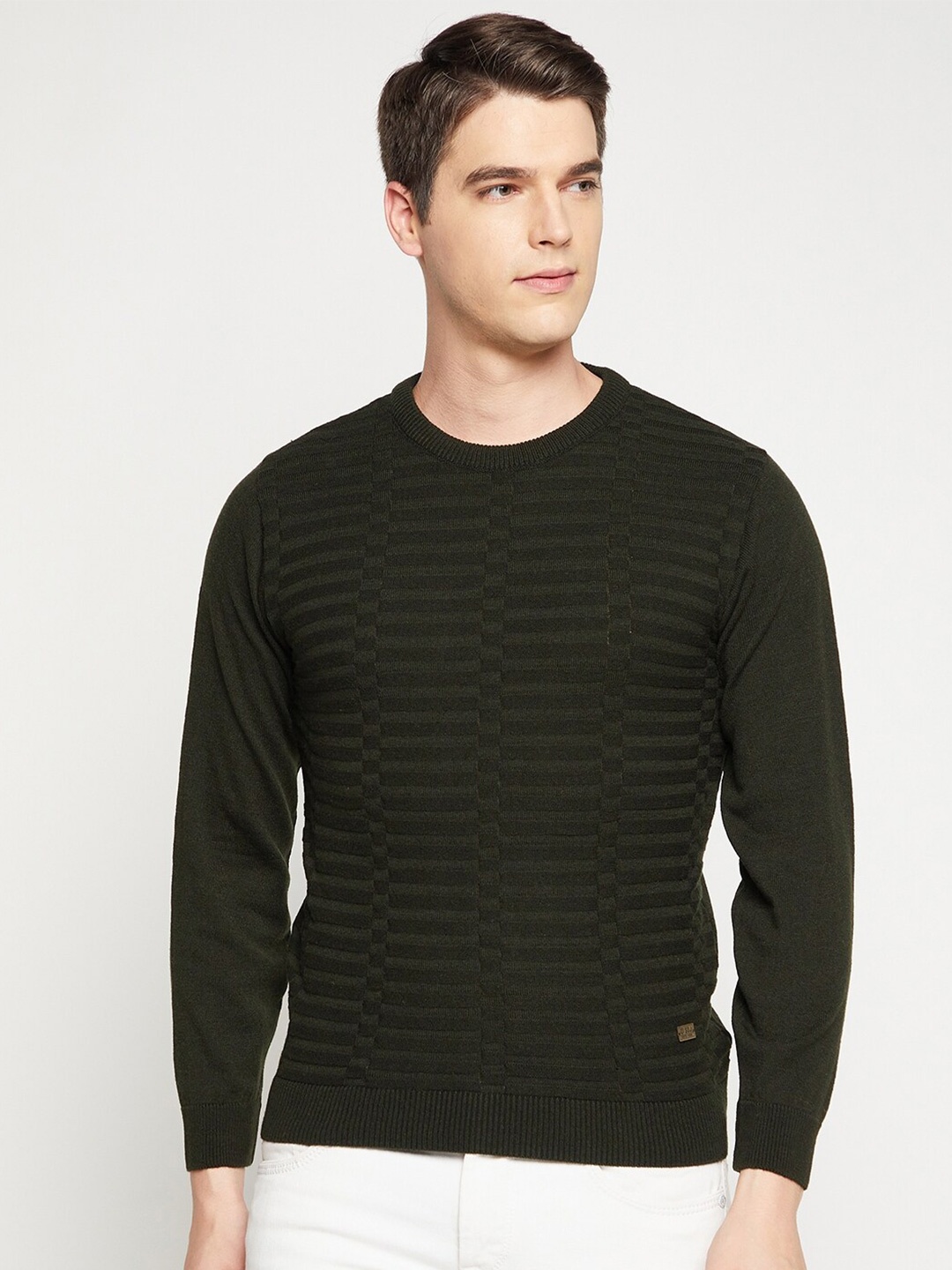 

Duke Men Green Pullover
