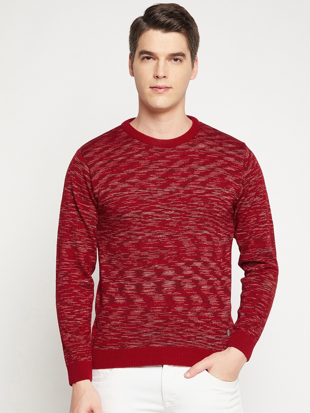 Duke Men Maroon Pullover