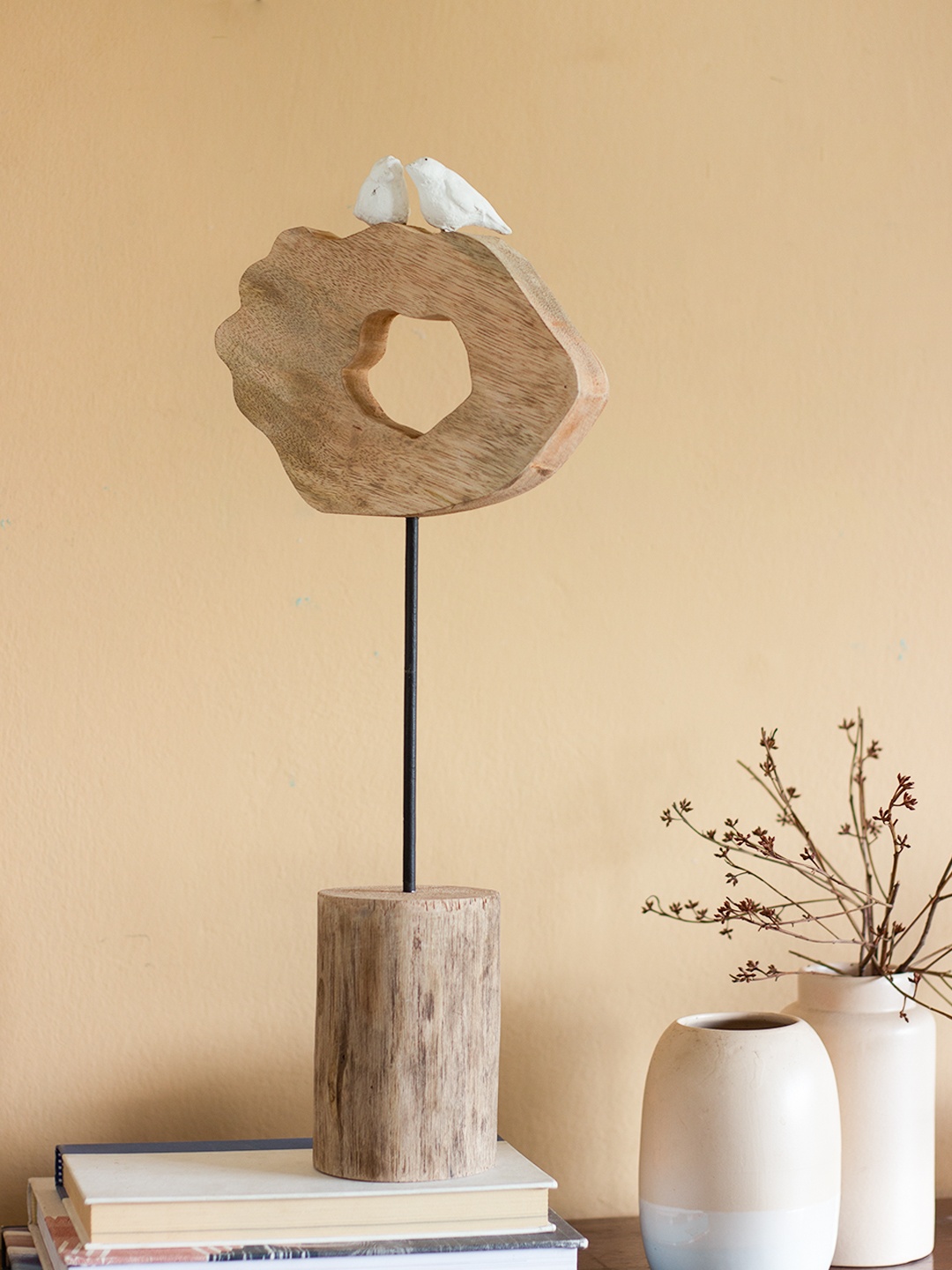 

The Wishing Chair Brown Solid Little Birdies Dcorative Accent - Large