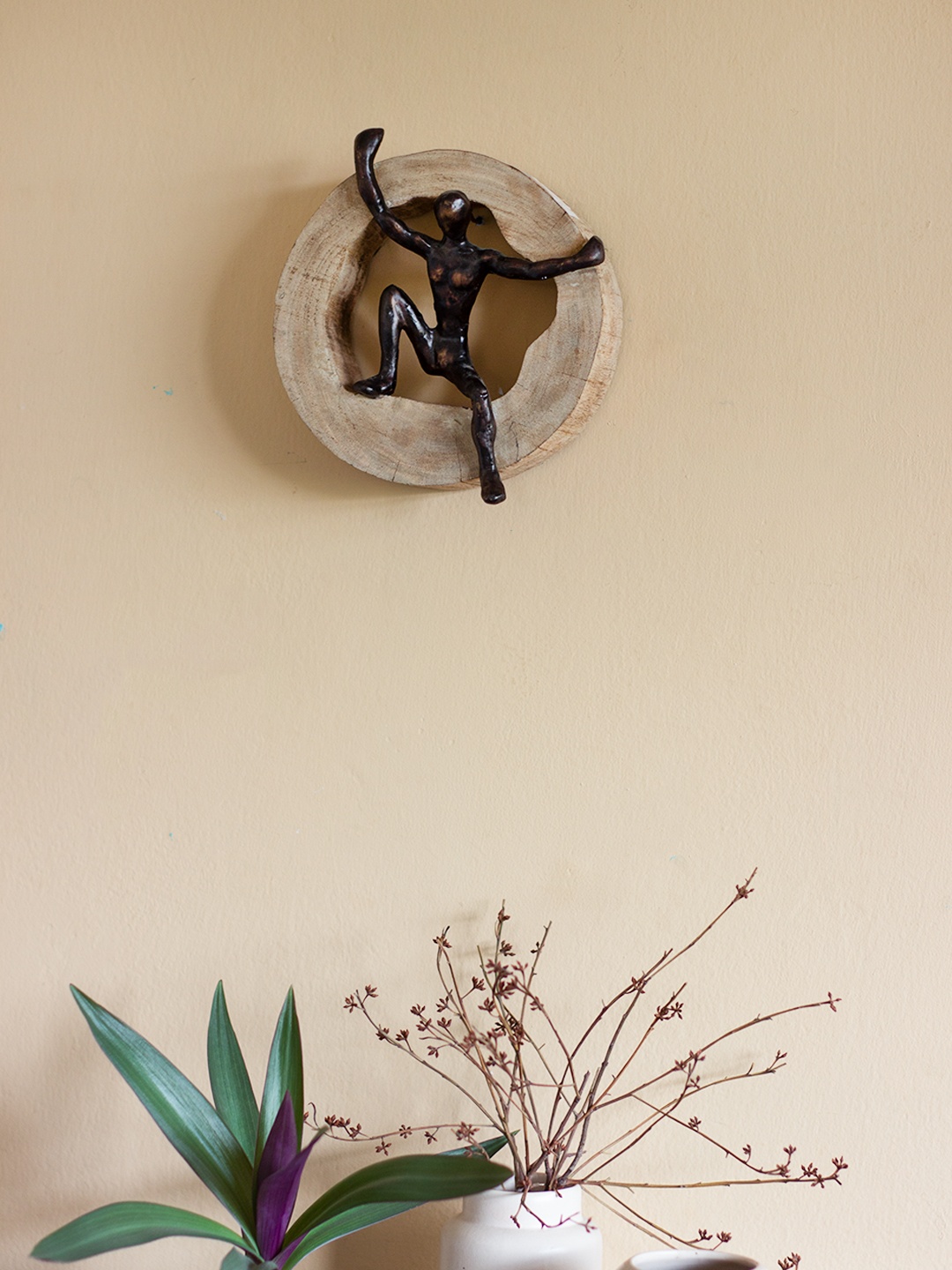 

The Wishing Chair Brown Soar Wood & Metal Wall Dcor Frame