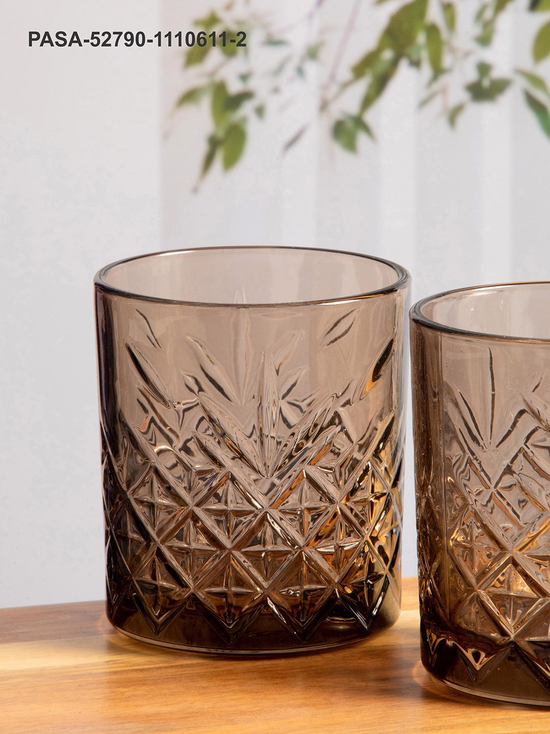 

Pasabahce Set of 8 Pink Glass Timeless Tumblers 345ml each