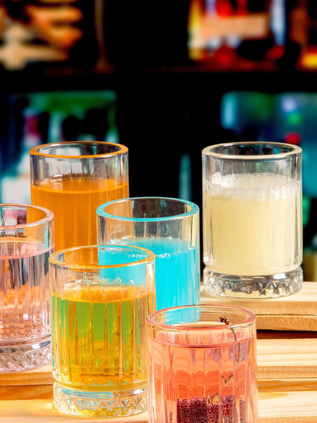 

Pasabahce Elysia Set Of 12 Glass Transparent Solid Short Tumblers 60ml each