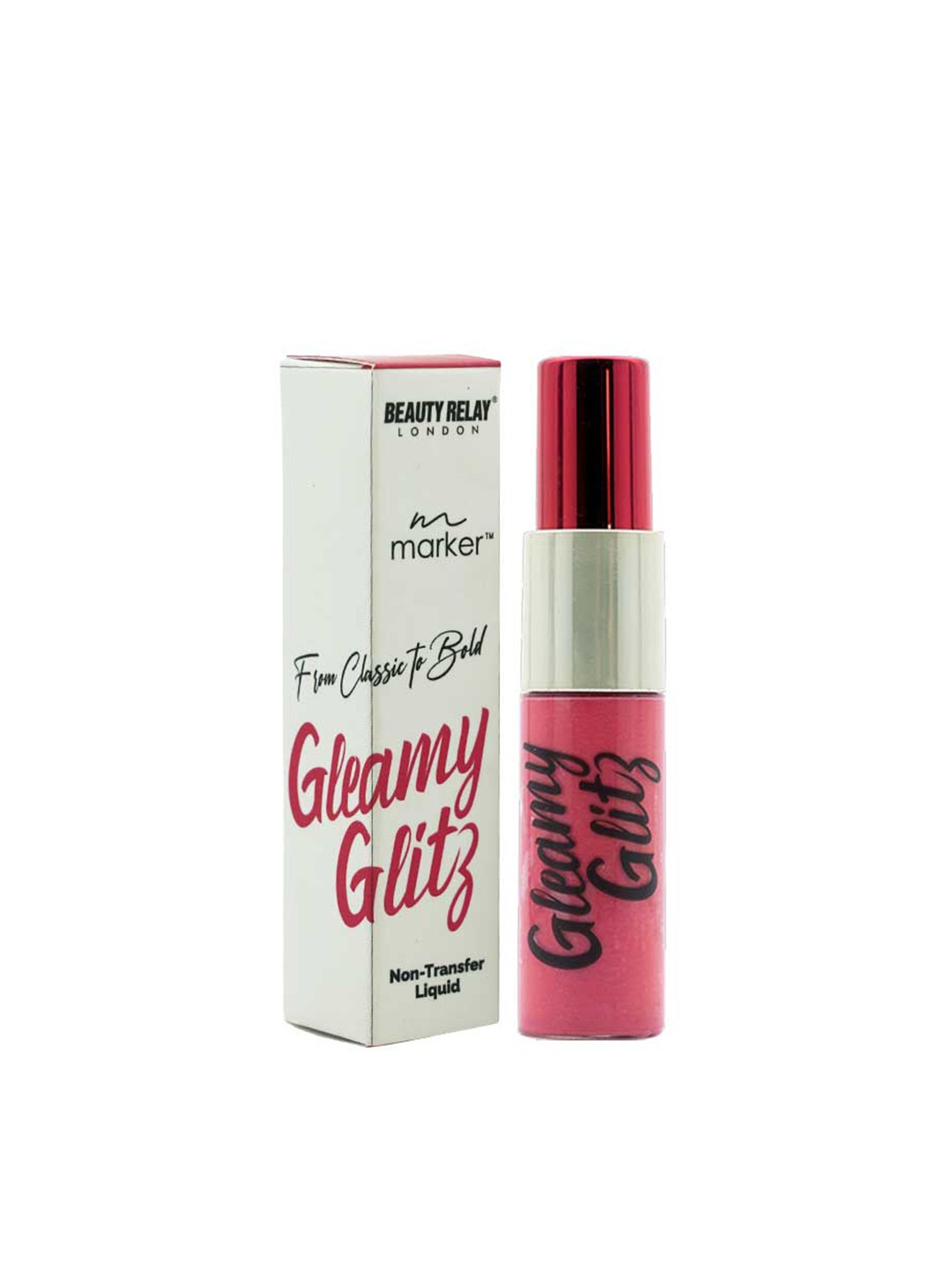 

BeautyRelay London Gleamy Glitz From Classic to Bold Lipstick 10g-Purple Fusion