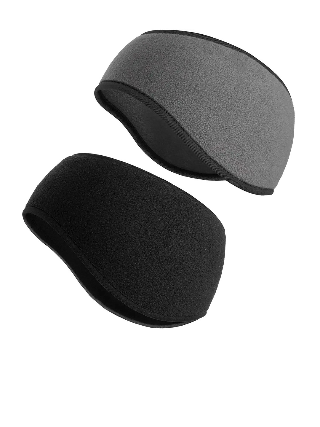 

EL REGALO Unisex Set of 2 Hairbands, Black