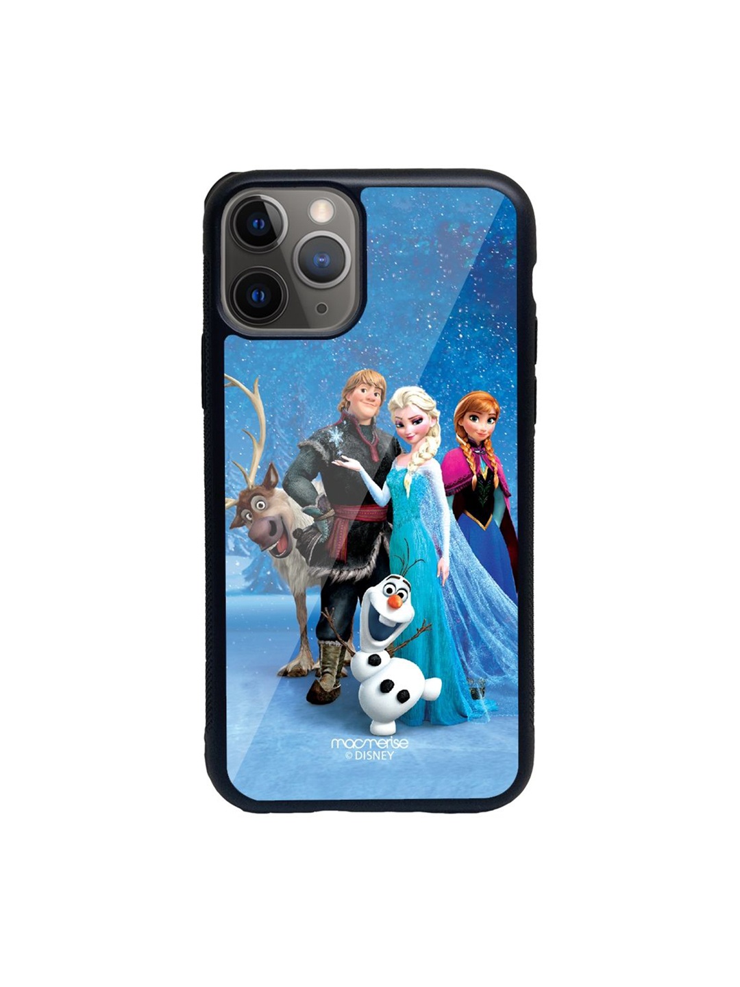 

macmerise Blue Printed Iphone 11 Pro Mobile Back Case