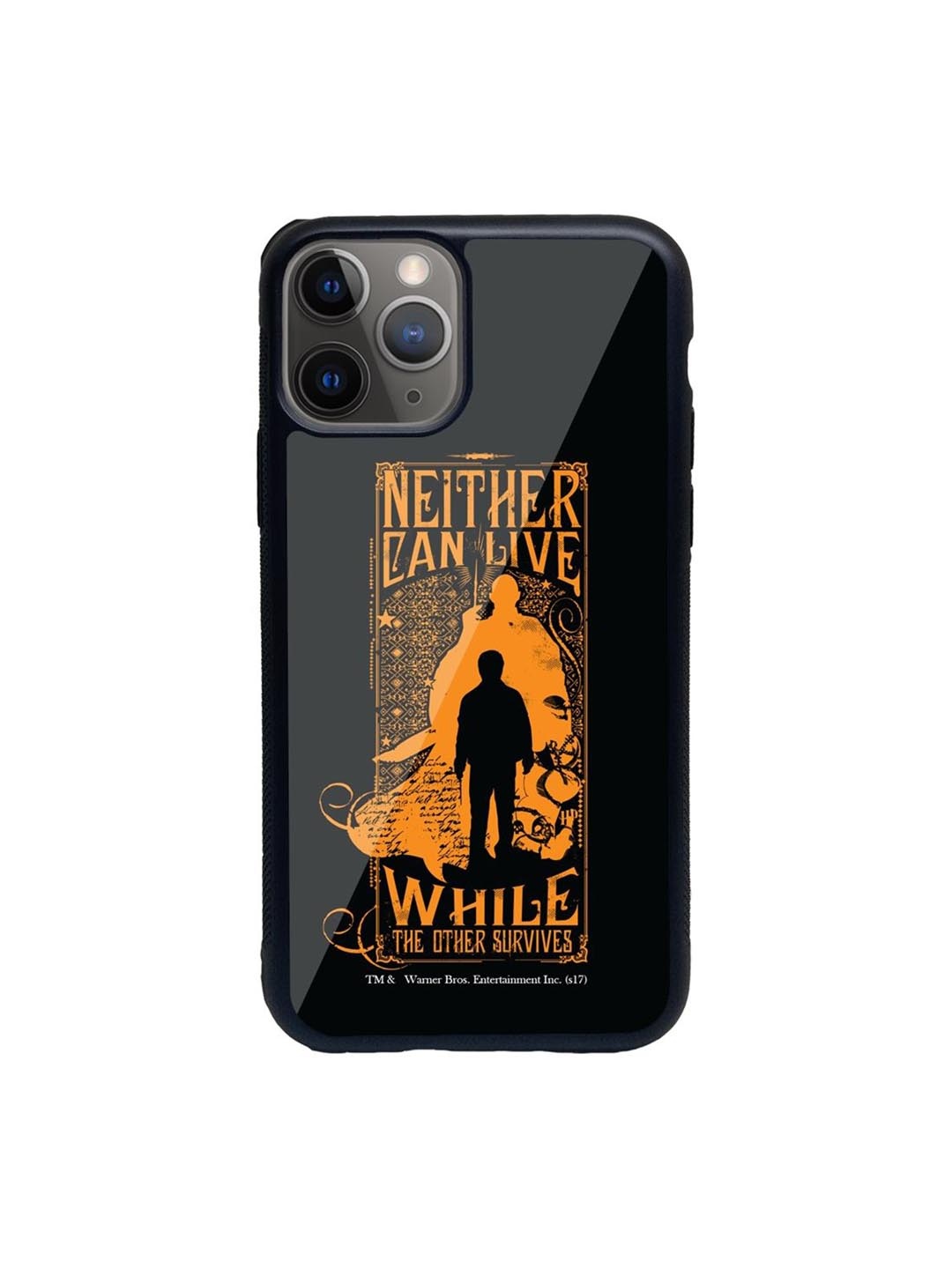 

macmerise Black & Yellow Printed iPhone 11 Pro Phone Cases