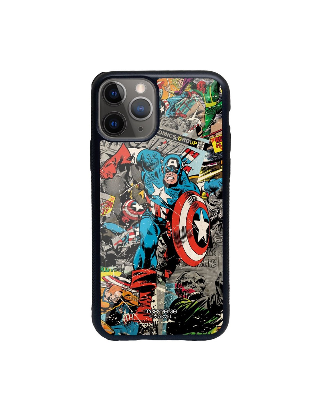 

macmerise Blue & Grey Printed iPhone 11 Pro Phone Case