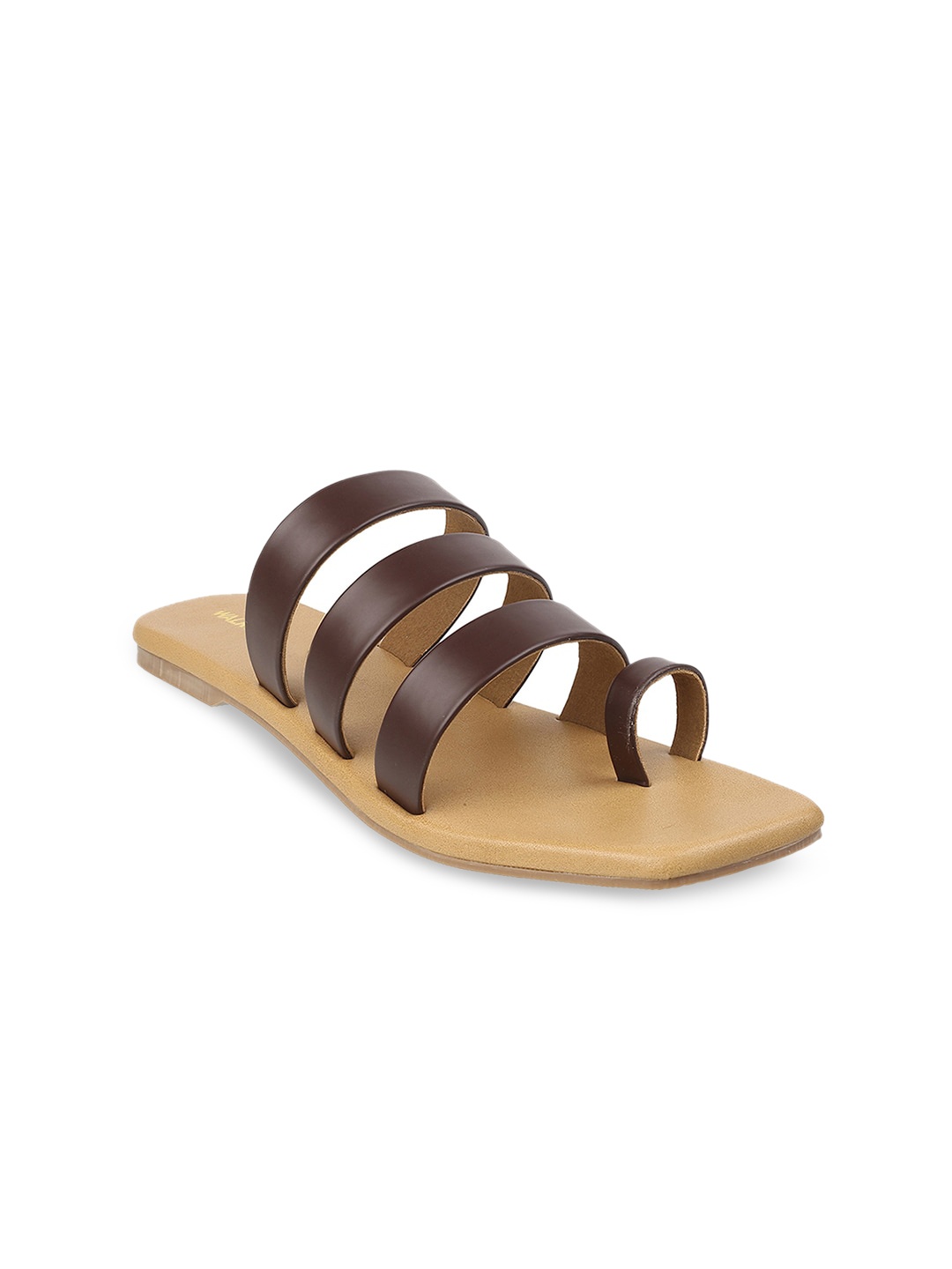 

WALKWAY by Metro Women One Toe Flats, Brown