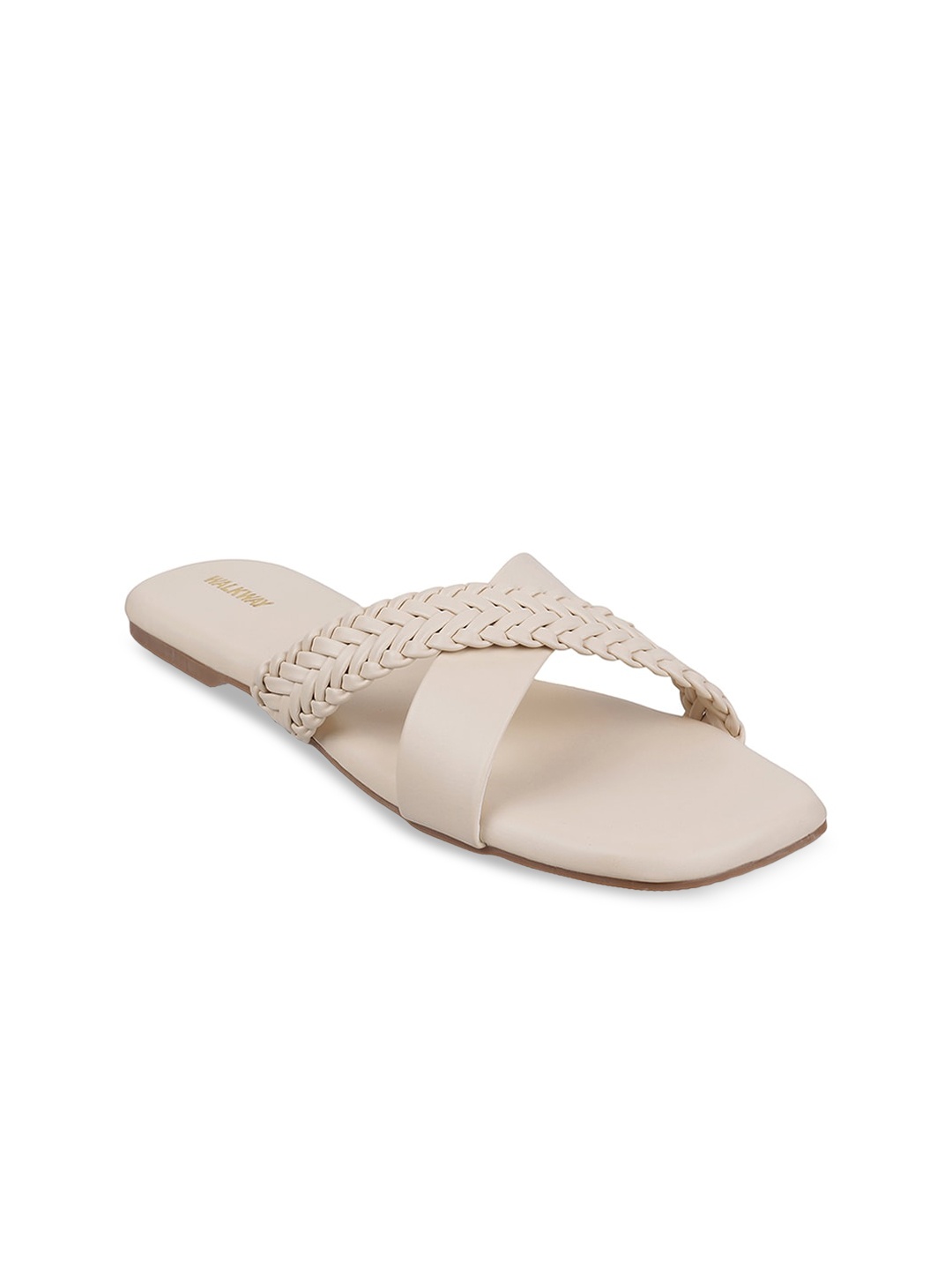 

WALKWAY by Metro Women Open Toe Flats, Beige