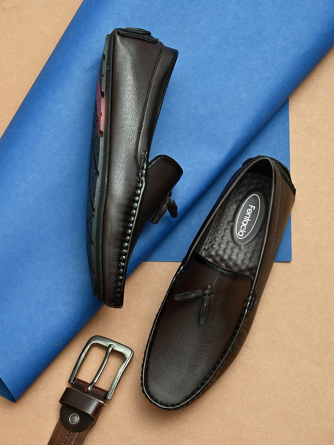 

Fentacia Men Loafers, Brown