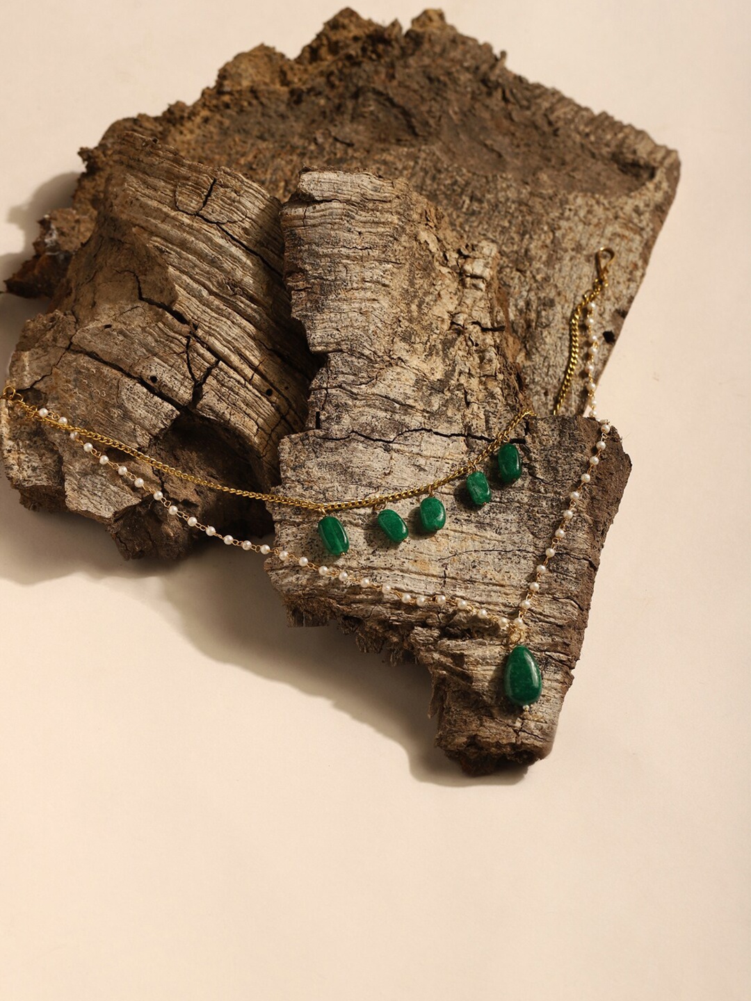 Ruby Raang Women Gold-Plated Necklace