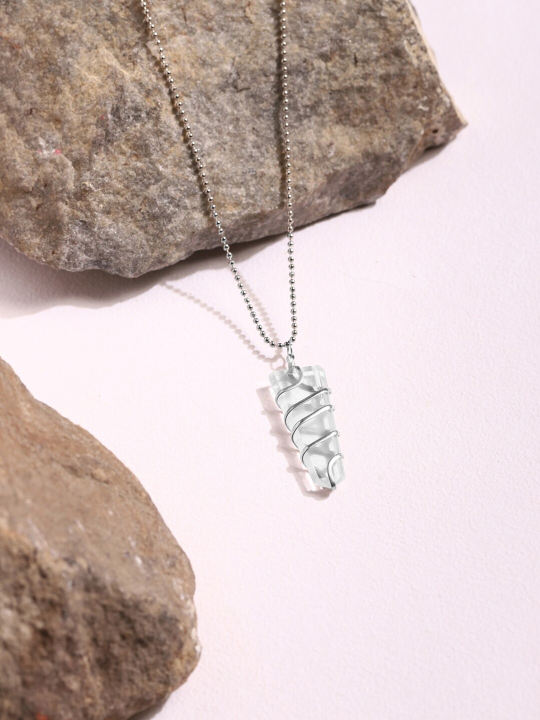 

Ruby Raang Women Silver-Plated Chain