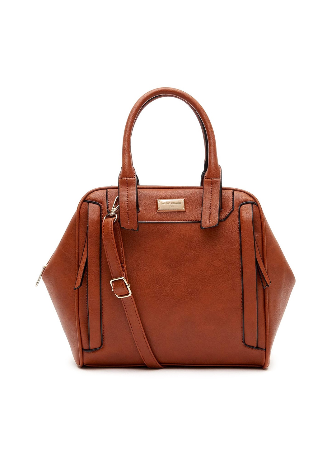 

pierre cardin Brown PU Swagger Handheld Bag
